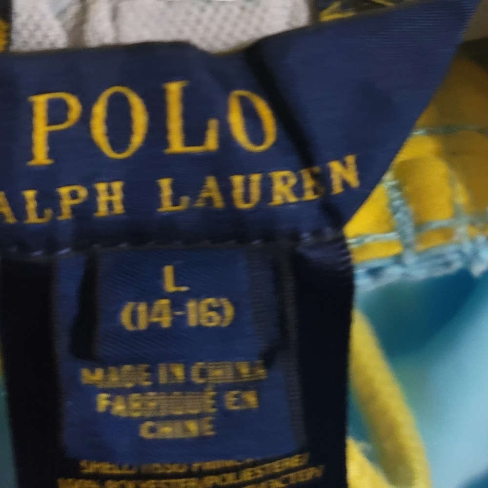 Ralph lauren kids swim trunks